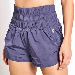 Free People Movement The Way Home Deep Sea Shorts - Women’s Size M